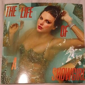 Taylor Swift Album Cover with Gold and Red Accents